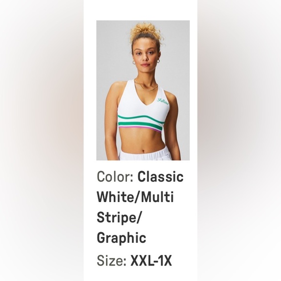 Fabletics All Day Every Day Convertible Sports Bra (MSRP $49.95) Size XXL-1X - Picture 4 of 12